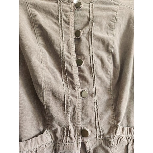 Y2k Paris Blues Suede Grunge Jacket M - Picture 3 of 7